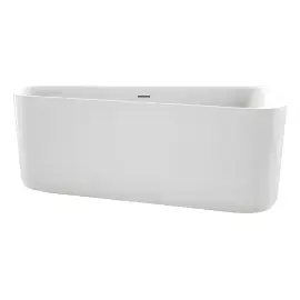 Ванна Chic L Knief 0100-240-WG Glossy White — вид на білому тлі