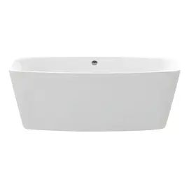 Ванна Cube XS Knief 0100-054-WM Matt White — вид на білому тлі