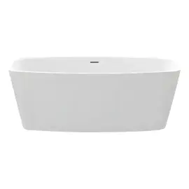 Ванна Cube XS Knief 0100-254-WG Glossy White — вид на білому тлі