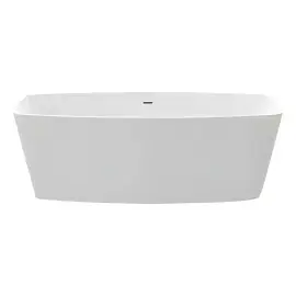 Ванна Cube Knief 0100-284-WG Glossy White — вид на білому тлі