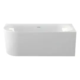 Ванна Fresh Corner L Knief 0100-233-WG Glossy White — вид на білому тлі
