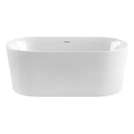 Ванна Fresh XS Knief 0100-234-WG Glossy White — вид на білому тлі