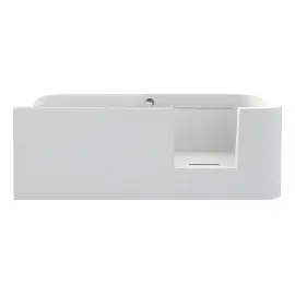 Ванна GO! R Knief 0100-044-WG Glossy White — вид на білому тлі