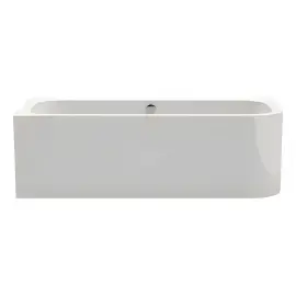 Ванна Pure Corner R Knief 0100-048-WM Matt White — вид на білому тлі