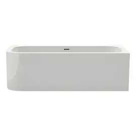 Ванна Pure Corner L Knief 0100-247-WG Glossy White — вид на білому тлі
