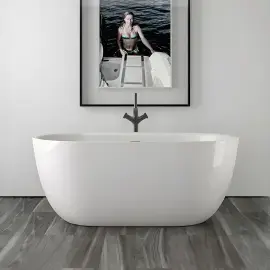 Ванна Style Knief 0100-299-WM Matt White — вид спереду