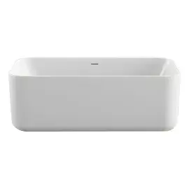Ванна Tidy Knief 0100-239-WG Glossy White — вид на білому тлі
