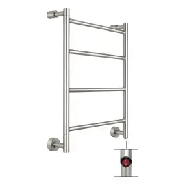 Сушка для рушників електрична Mini 3-582 Margaroli 3-582 BN Brushed Nickel — вид спереду