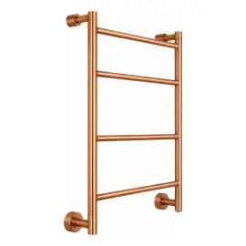 Сушка для рушників електрична Mini 3-582 Margaroli 3-582 Brushed Copper Brushed Copper — вид на білому тлі