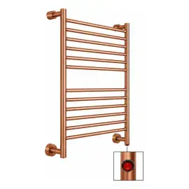 Сушка для рушників електрична Mini 3-584 Margaroli 3-584 Brushed Copper Brushed Copper — вид спереду