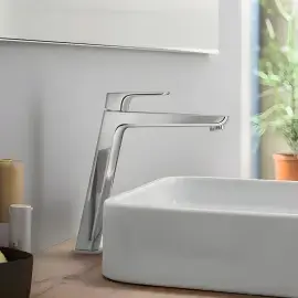 Змішувач для умивальника Acquaviva Nobili VV1031282CR Chrome — вид спереду