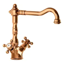 Змішувач для кухні  Belinda Paffoni FBLV180BR Bronzed — вид на білому тлі