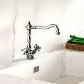 Змішувач для кухні  Belinda Paffoni FBLV180CR Chrome — бічний ракурс