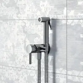Гігієнічний душ  Tweet Round Mix зі змішувачем та шлангом  ZDUP 110 CR Paffoni ZDUP110CR Chrome — бічний ракурс
