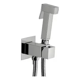 Гігієнічний душ  Tweet Square Mix зі змішувачем та шлангом  ZDUP 112 CR Paffoni ZDUP112CR Chrome — вид згори
