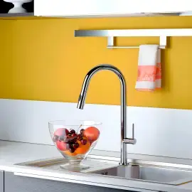 Смеситель для кухни Chef Paffoni CH185CR — вид спереди