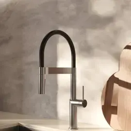 Змішувач для кухні Inox Tech Paffoni INOX179AC — вид спереду