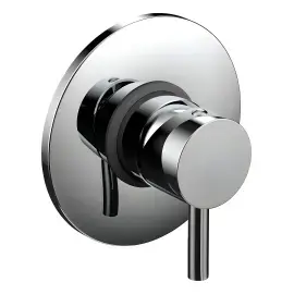 Змішувач для душу  Light Paffoni LIG010CR Chrome — вид на білому тлі