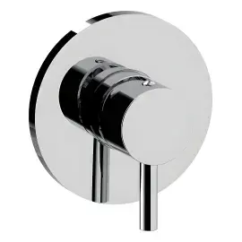 Змішувач для душу  Light Paffoni LIG011CR Chrome — вид на білому тлі