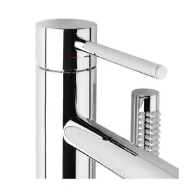 Змішувач для ванни Light Paffoni LIG032CR Chrome — вид ззаду