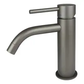 Змішувач для раковини Light Paffoni LIG071MG Mercury Grey — вид спереду