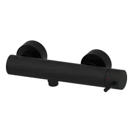 Змішувач для душу  Light Paffoni LIG168NO Matt Black — вид спереду