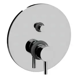 Змішувач для душу Light Paffoni LIGBOX015CR Chrome — вид на білому тлі