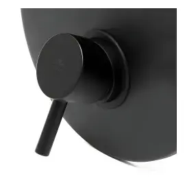 Змішувач для душу Light Paffoni LIGBOX015NOM Matt Black — вид згори