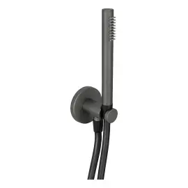 Душовий гарнітур 1jet Tondo Paffoni ZDUP094MG Mercury Grey — вид спереду