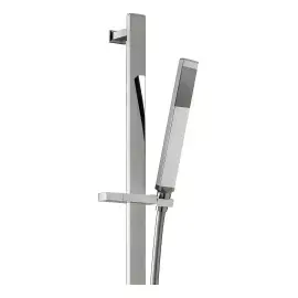 Душовий гарнітур  CITY ручний душ 1 вид струменя Paffoni ZSAL145CRAG Chrome — вид спереду