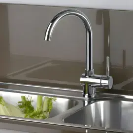 Смеситель для кухги Stick Paffoni SK180CR — вид спереди