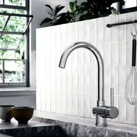 Смеситель для кухги Stick Paffoni SK180CR — боковой ракурс