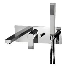 Змішувач для ванни  Tango Paffoni TA001CR Chrome — вид на білому тлі