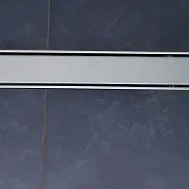 Душовий канал 75 см з решіткою під плитку Confluo Primo Compact Line Pestan 13702511 75 х 12 см — вид згори