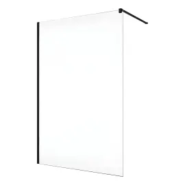 Душевая стенка Walk-in Easy BlackLine Ronal STR4PA61000607 — вид на белом фоне