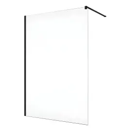 Душова стінка Walk-in Easy BlackLine Ronal STR4PA61200607 — вид на білому тлі
