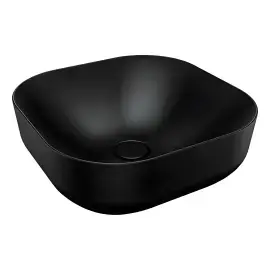 Умивальник Pool 1 SDR Ceramiche MBLVP1 Graphite — вид на білому тлі