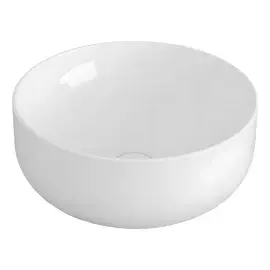 Умивальник Balloon Simas BA01 Glossy White — вид на білому тлі