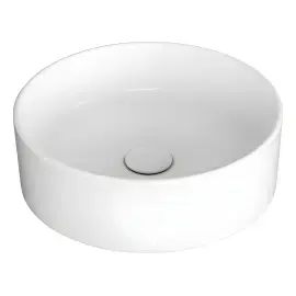 Умивальник Foriù Simas FO01 Glossy White — вид на білому тлі
