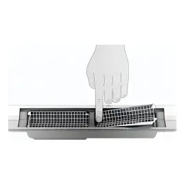 Уловлювач для волосся TECEdrainprofile TECE 674002 — вид спереду