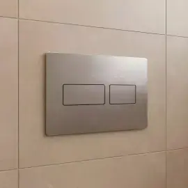 Панель смыва унитаза TECEsolid TECE 9240430 Stainless Steel — боковой ракурс
