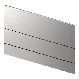 Змивна клавіша TECEsquare II TECE 9240830 Stainless Steel — вид спереду
