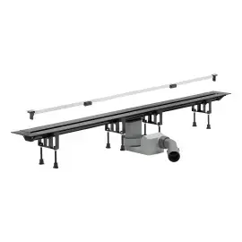 Комплект душовий трап підрізний Advantix Vario L300-1200 мм Viega 704353 Matt Chrome — ракурс 3/4