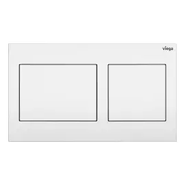 Панель смыва Prevista Visign for Style 21 Viega 773250 — вид на белом фоне