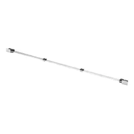 Решітка для душового каналу Advantix Vario Wall Drain L300-1200 мм Viega 736569 Chrome — вид на білому тлі