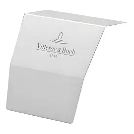 Комплект підключення води до зливу-переливу для ванни Squaro Edge 12 Villeroy & Boch UPCON0123-RW Stone White — вид на білому тлі