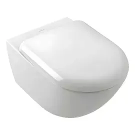 Унітаз Antao Villeroy & Boch 4674T0R1 White Alpin CeramicPlus — вид на білому тлі