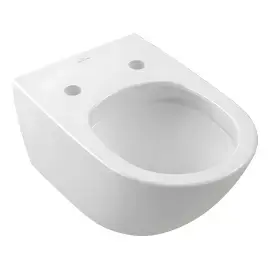 Унітаз Antao Villeroy & Boch 4674T0R1 White Alpin CeramicPlus — вид спереду