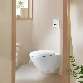 Унітаз Antao Villeroy & Boch 4674T0R1 White Alpin CeramicPlus — вид згори