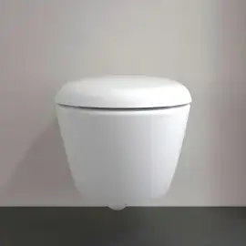 Унітаз Antao Villeroy & Boch 4674T0R1 White Alpin CeramicPlus — деталь крупним планом